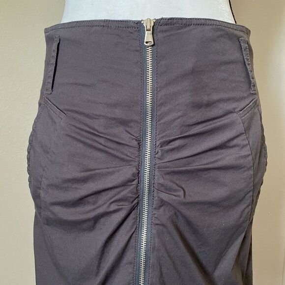 Marc by Marc Jacobs zip front skirt sz 2 - Picture 5 of 7